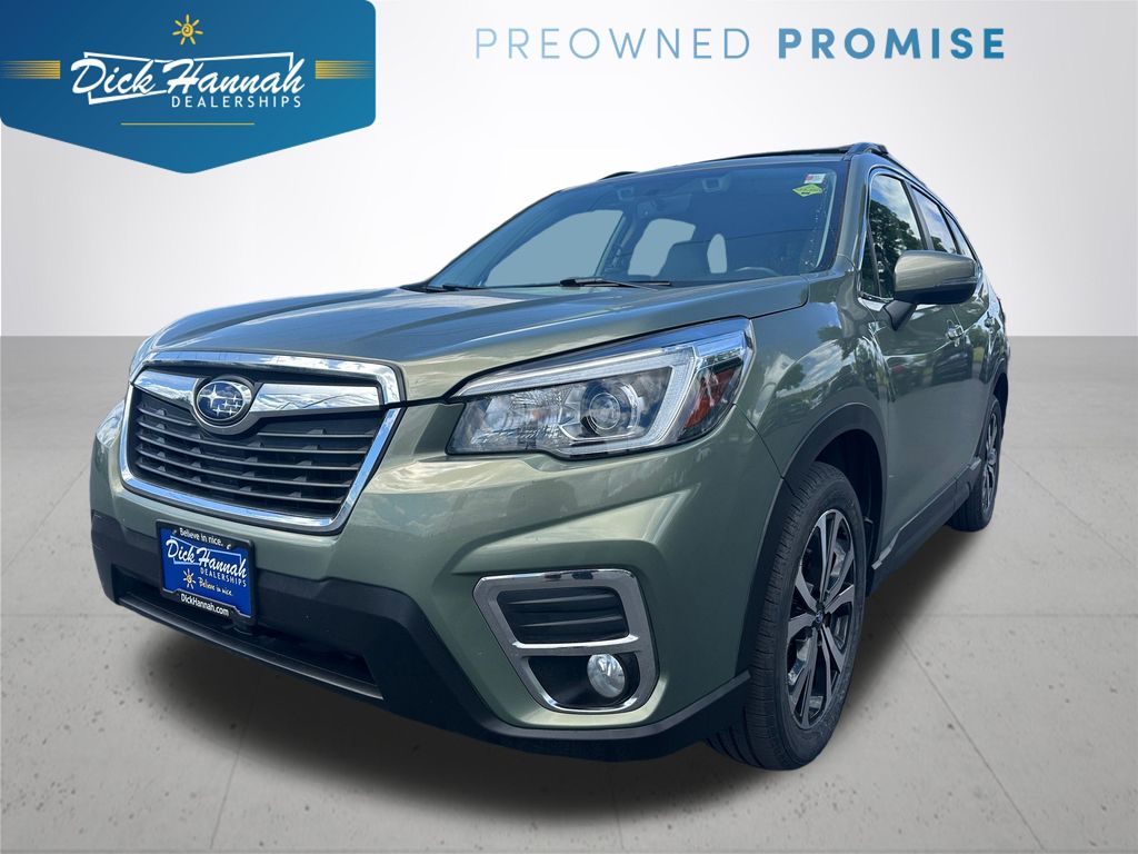 Jasper Green Metallic 2019 Subaru Forester SUV / Crossover All-Wheel Drive Continuously Variable Transmission