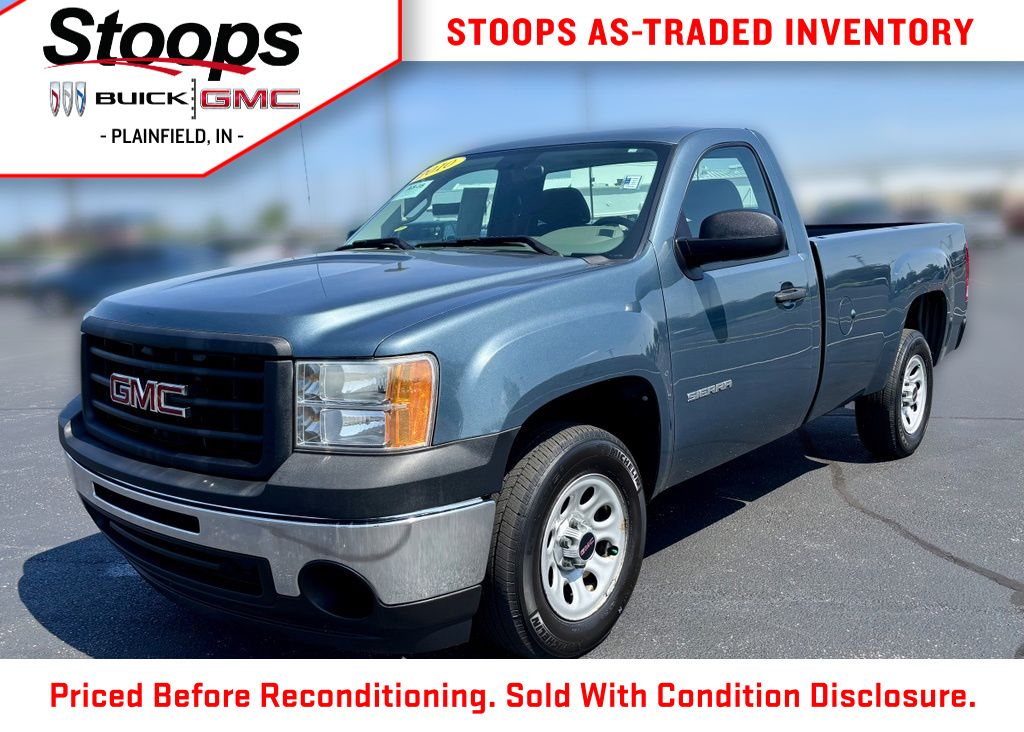 Stealth Gray Metallic 2010 GMC Sierra 1500 Pickup Truck 4X2 4-Speed Automatic Overdrive