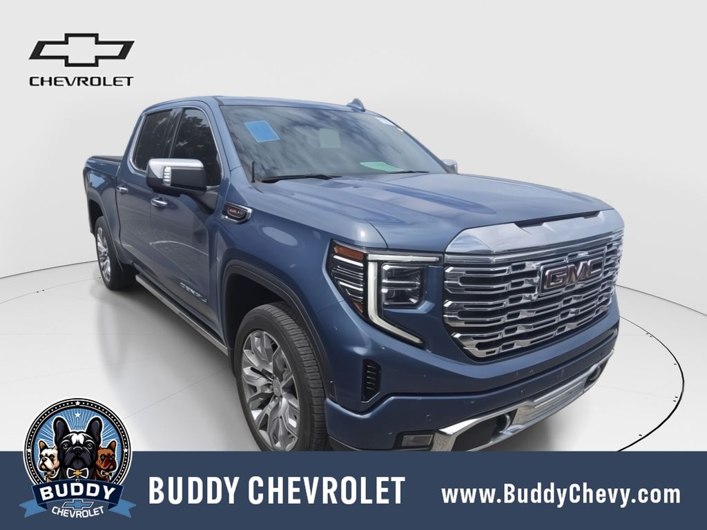 Downpour Metallic 2024 GMC Sierra 1500 Pickup Truck Four-Wheel Drive Automatic