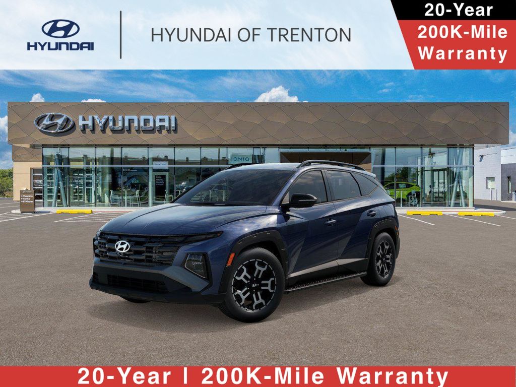Atlantis Blue 2026 Hyundai Tucson SUV / Crossover All-Wheel Drive 8-Speed Automatic