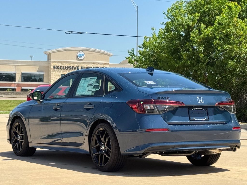 2026 Honda Civic Sport Blue at Bayway Cadillac of The Woodlands