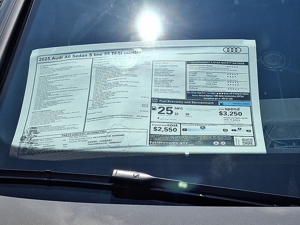Thumbnail: 2025 Audi A6 - 5