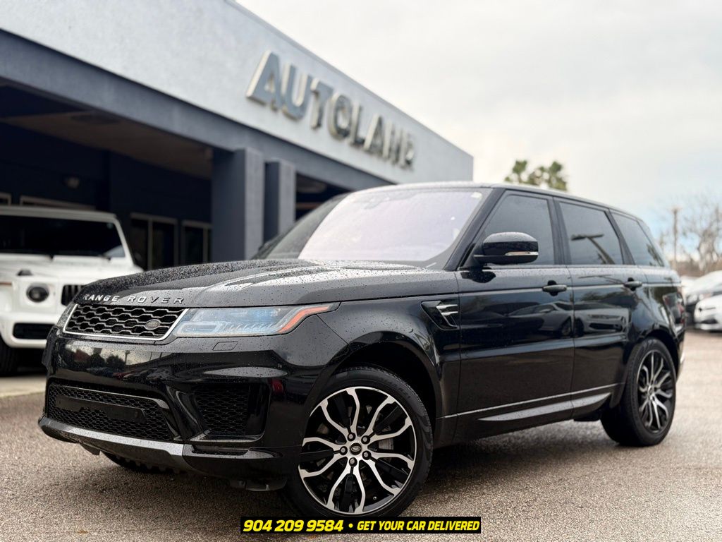 Borealis Black Metallic 2019 Land Rover Range Rover Sport SUV / Crossover All-Wheel Drive 8-Speed Automatic