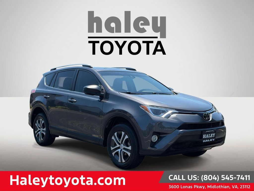Magnetic Gray Metallic 2017 Toyota RAV4 LE AWD SUV / Crossover All-Wheel Drive 6-Speed Automatic