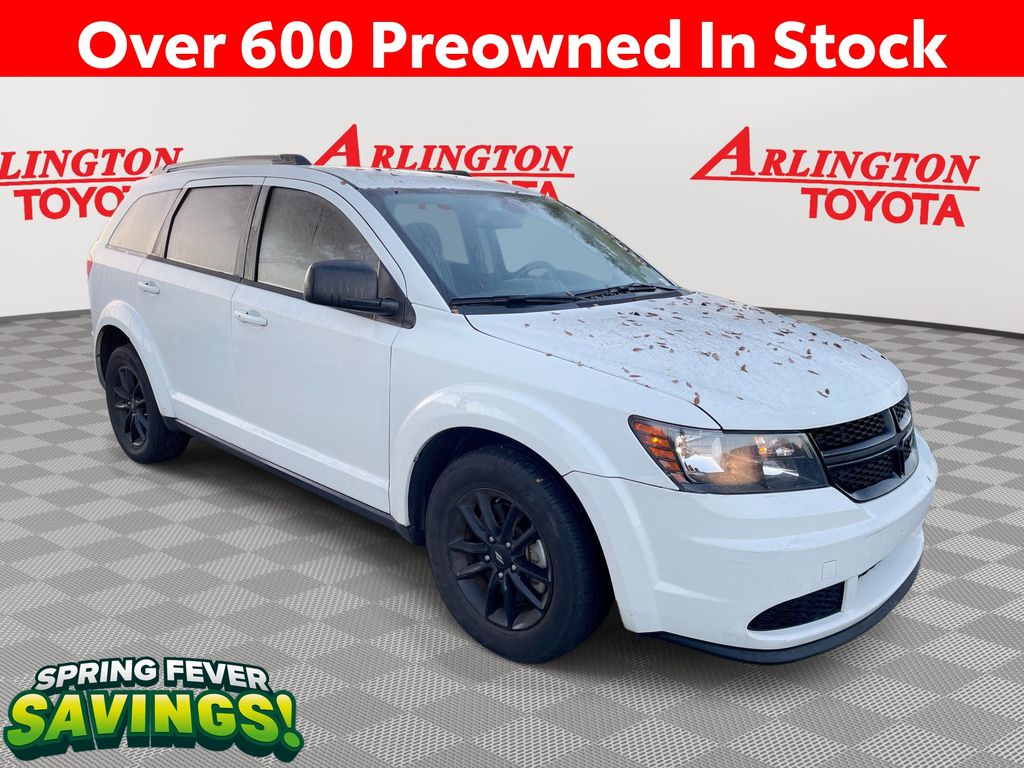 Vice White 2020 Dodge Journey SE Value FWD SUV / Crossover Front-Wheel Drive 4-Speed Automatic