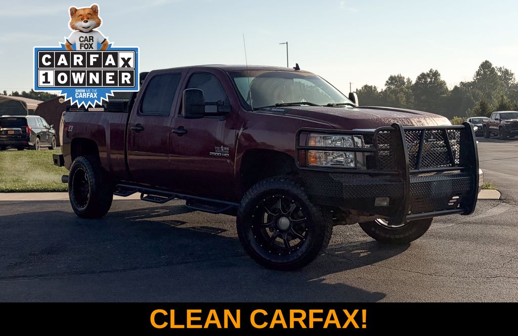 Red (Deep Ruby Metallic) 2013 Chevrolet Silverado 2500HD Pickup Truck Four-Wheel Drive 6-Speed Automatic