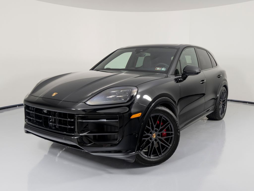Chromite Black Metallic 2025 Porsche Cayenne GTS AWD SUV / Crossover All-Wheel Drive 8-Speed Automatic