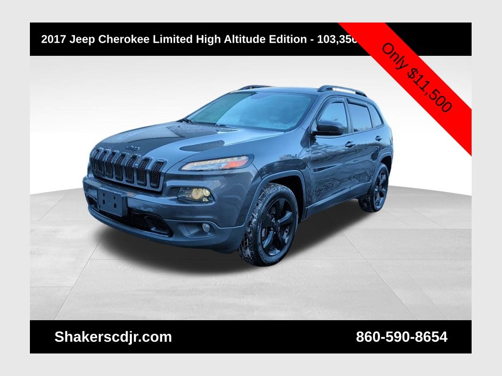 2017 Jeep Cherokee Limited 4WD