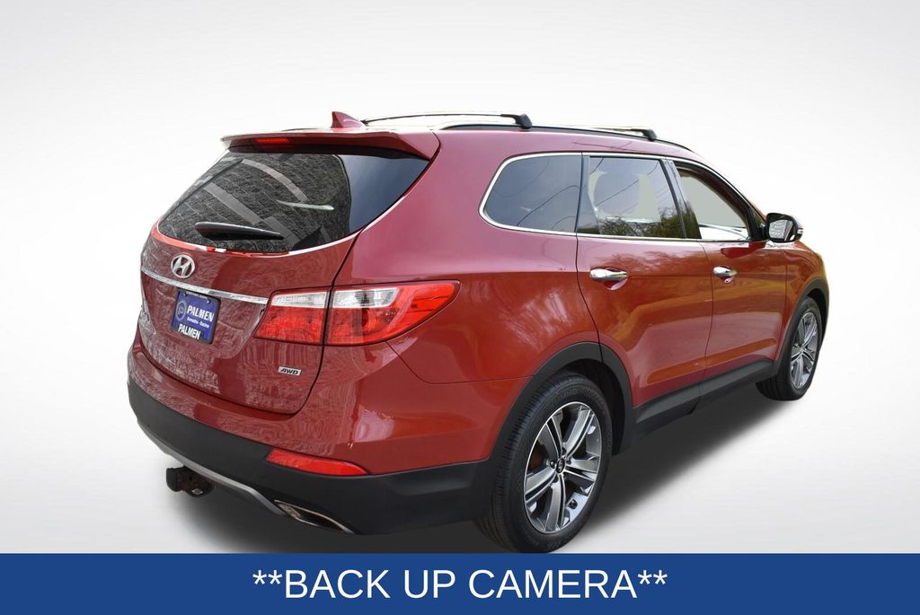 2015 Regal Red Pearl Hyundai Santa Fe GLS AWD SUV