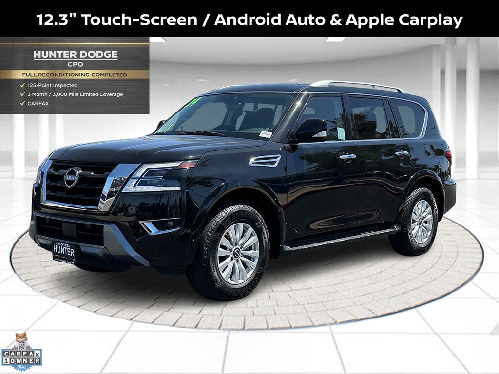 Super Black 2024 Nissan Armada SUV / Crossover Four-Wheel Drive 7-Speed Automatic