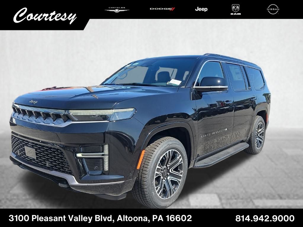 High Gloss Black 2026 Jeep Grand Wagoneer SUV / Crossover 8-Speed Automatic