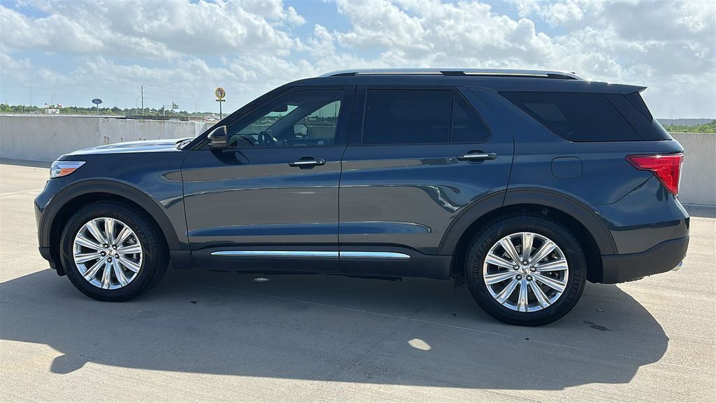 2022 Ford Explorer Limited Blue at DeMontrond Auto Country