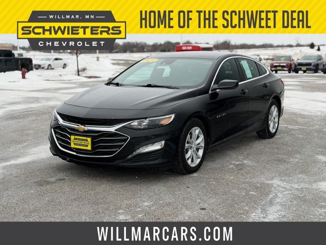Mosaic Black Metallic 2025 Chevrolet Malibu Sedan Front-Wheel Drive Continuously Variable Transmission