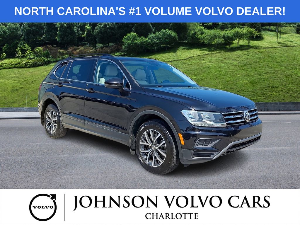 Deep Black Pearl 2019 Volkswagen Tiguan SUV / Crossover Front-Wheel Drive 8-Speed Automatic