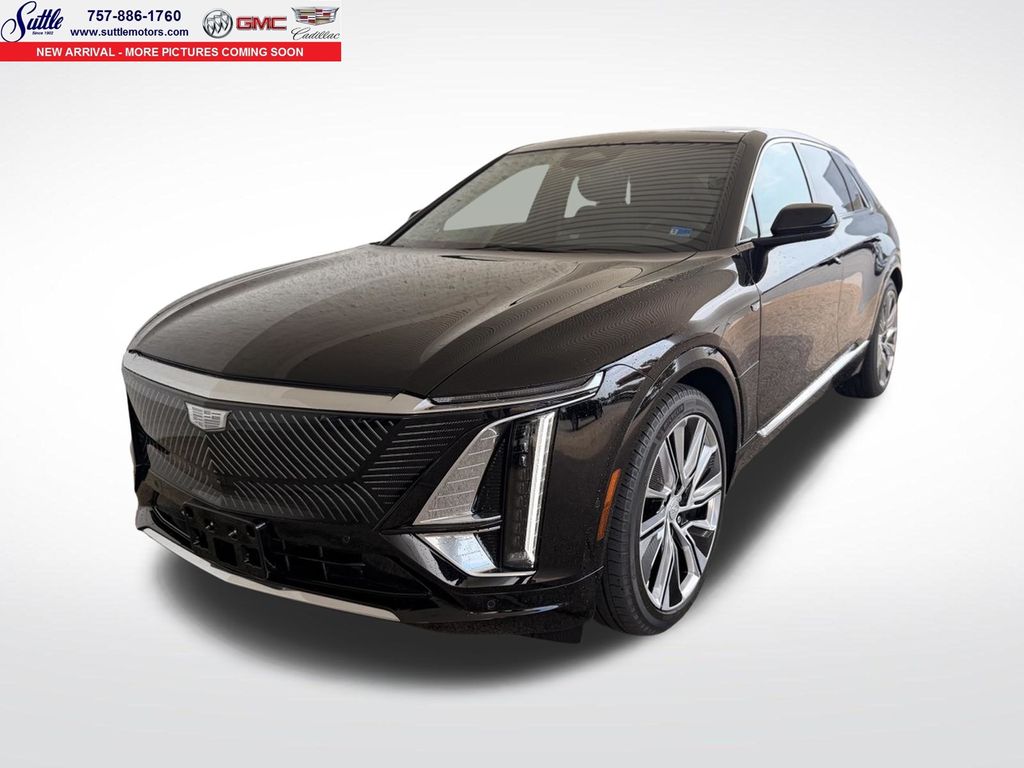 Stellar Black Metallic 2024 Cadillac LYRIQ SUV / Crossover All-Wheel Drive 1-Speed Automatic