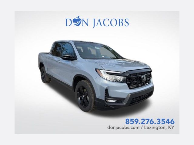 Sonic Gray Pearl 2026 Honda Ridgeline Black Edition Two-Tone AWD Pickup Truck All-Wheel Drive 9-Speed Automatic