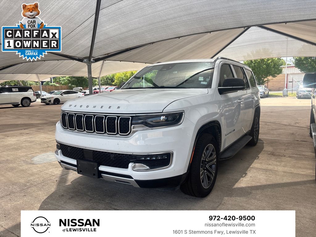 Bright White Clearcoat 2024 Jeep Wagoneer SUV / Crossover 4X2 8-Speed Automatic