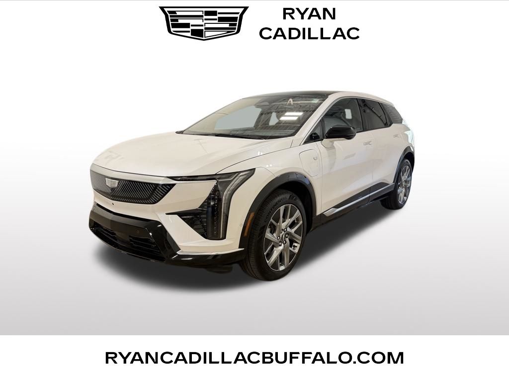 Crystal White Tricoat 2025 Cadillac OPTIQ Luxury 2 AWD SUV / Crossover All-Wheel Drive 1-Speed Automatic