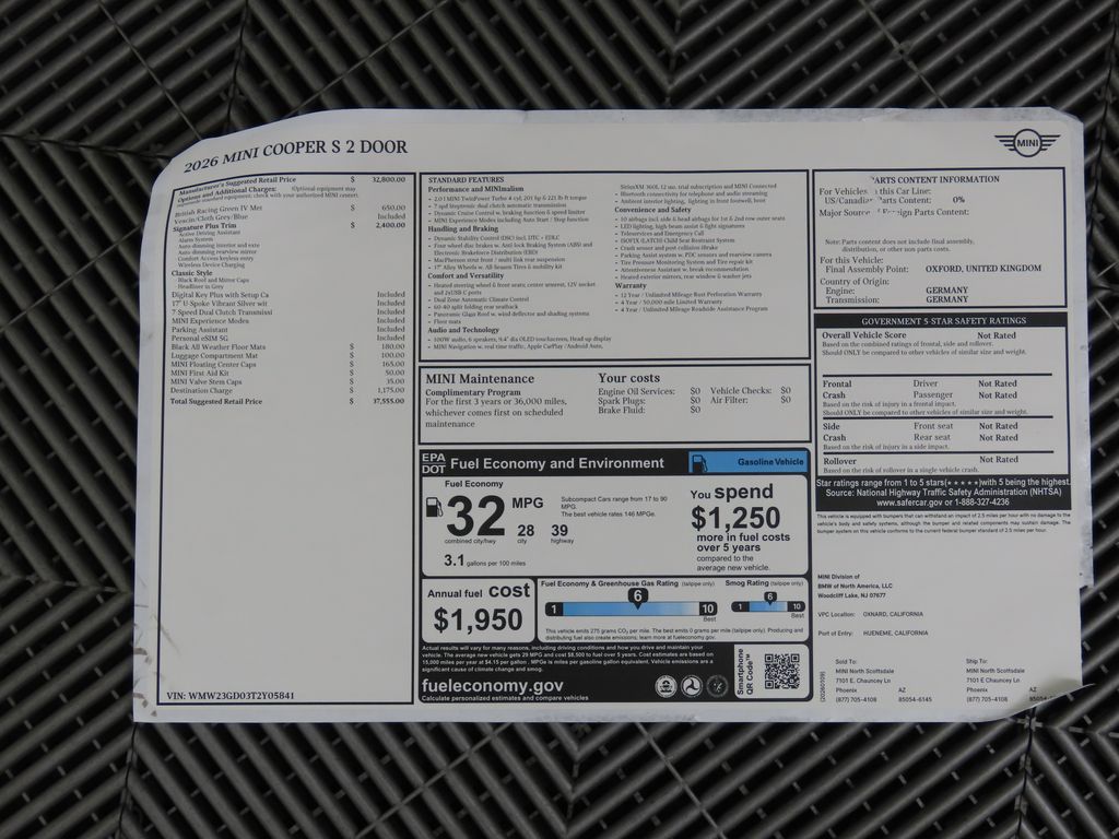 Thumbnail: 2026 MINI Cooper - 9