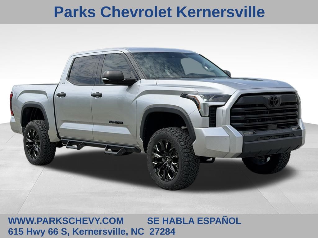 Celestial Silver Metallic 2023 Toyota Tundra Pickup Truck Four-Wheel Drive Automatic
