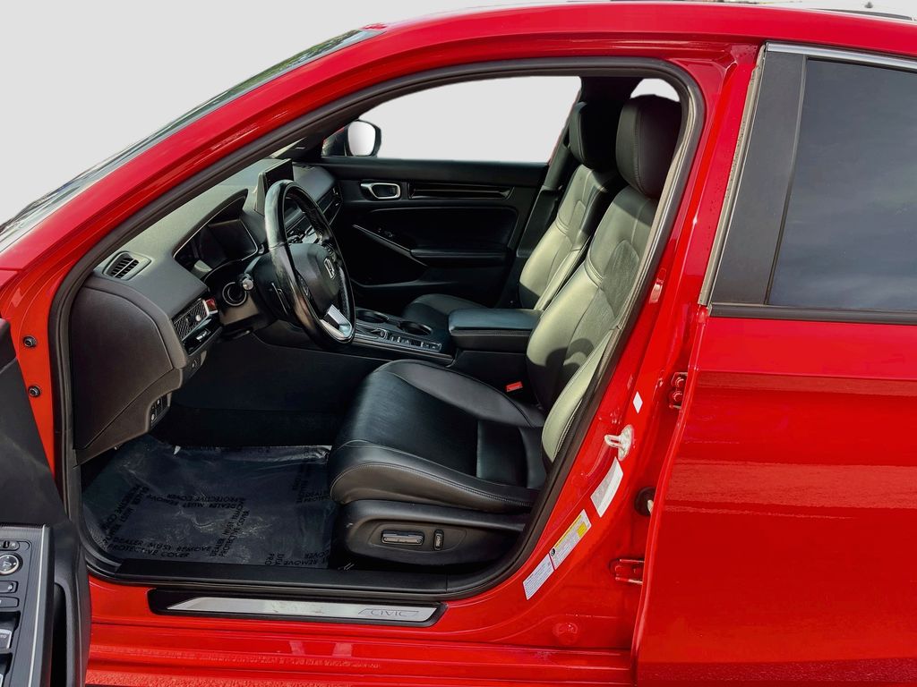 2022 Honda Civic Sport Touring Red at Don McGill Toyota