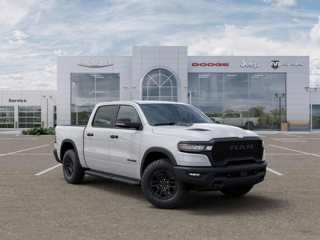 New 2026 Bright White Clearcoat Ram Rebel image 5