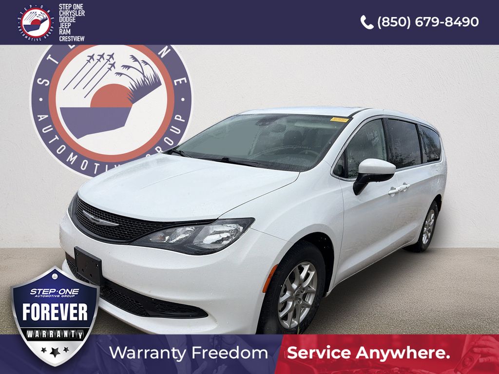 Bright White Clearcoat 2023 Chrysler Voyager Minivan Front-Wheel Drive 9-Speed Automatic