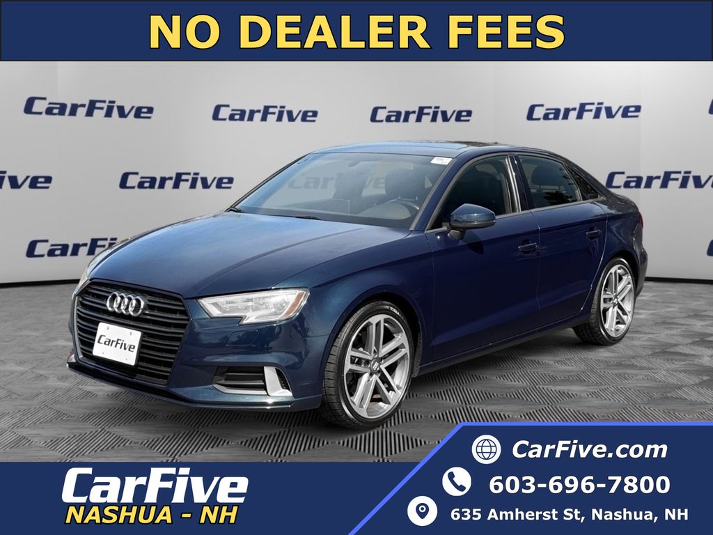 Cosmos Blue Metallic 2017 Audi A3 2.0T Premium Sedan FWD Sedan Front-Wheel Drive 6-Speed Automatic