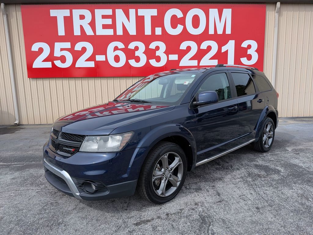 Contusion Blue Pearlcoat 2017 Dodge Journey Crossroad FWD SUV / Crossover Front-Wheel Drive 6-Speed Automatic