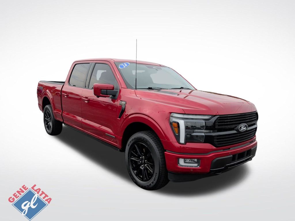 Red Metallic 2024 Ford F-150 Pickup Truck Four-Wheel Drive Automatic