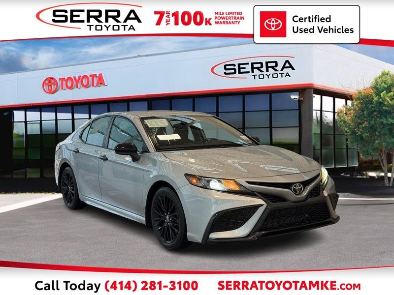 Celestial Silver Metallic 2021 Toyota Camry Sedan All-Wheel Drive 8-Speed Automatic