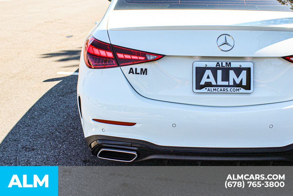 Used 2023 White Mercedes-Benz C 300 image 13