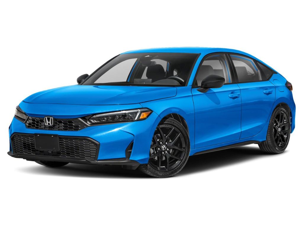 Boost Blue Pearl 2026 Honda Civic Hatchback Hatchback Front-Wheel Drive Continuously Variable Transmission