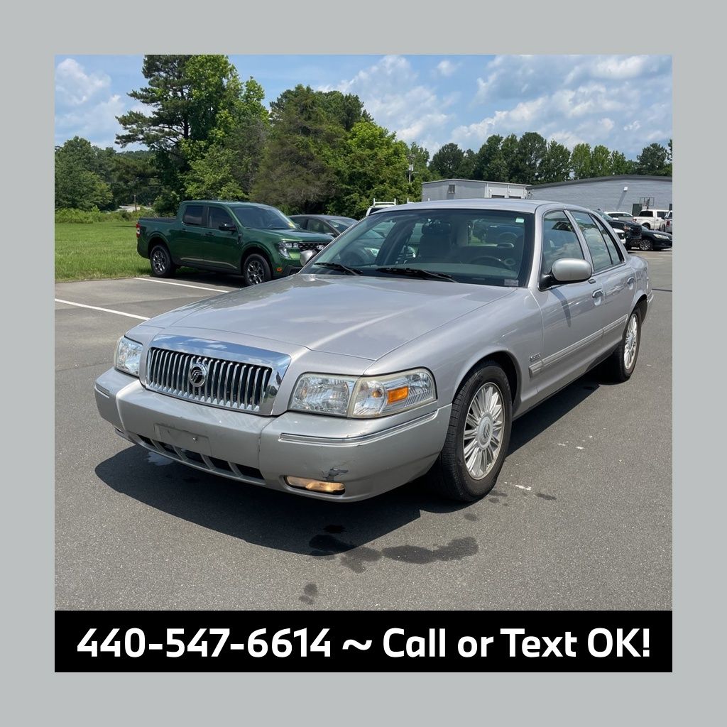 Silver Birch 2010 Mercury Grand Marquis LS Sedan Rear-Wheel Drive 4-Speed Automatic Overdrive