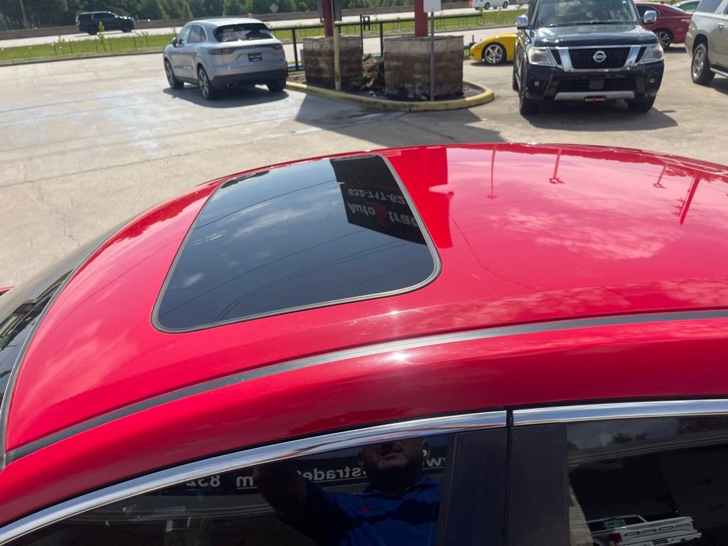 2016 Honda Civic Touring Red at Texan Dodge Chrysler Jeep Ram