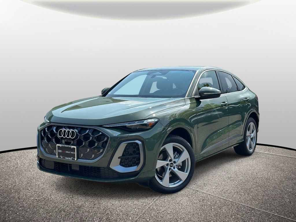 Green Metallic 2026 Audi Q5 Sportback Sedan All-Wheel Drive 7-Speed Automatic