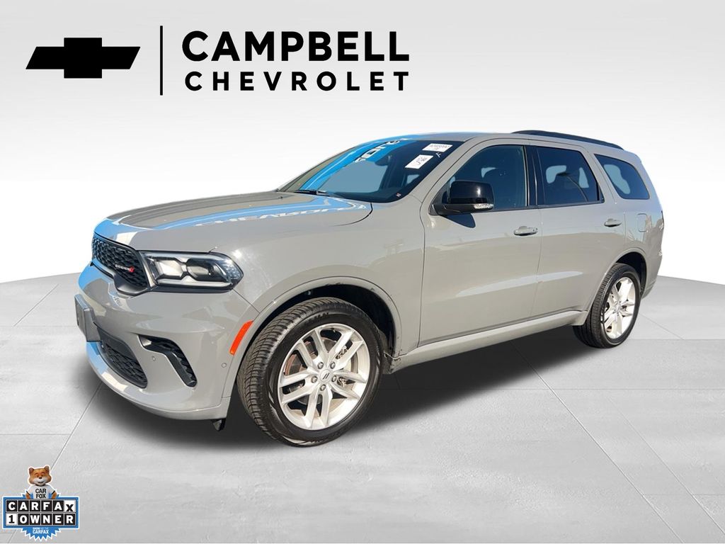 Gray Clearcoat 2025 Dodge Durango GT Plus AWD SUV / Crossover All-Wheel Drive 8-Speed Automatic
