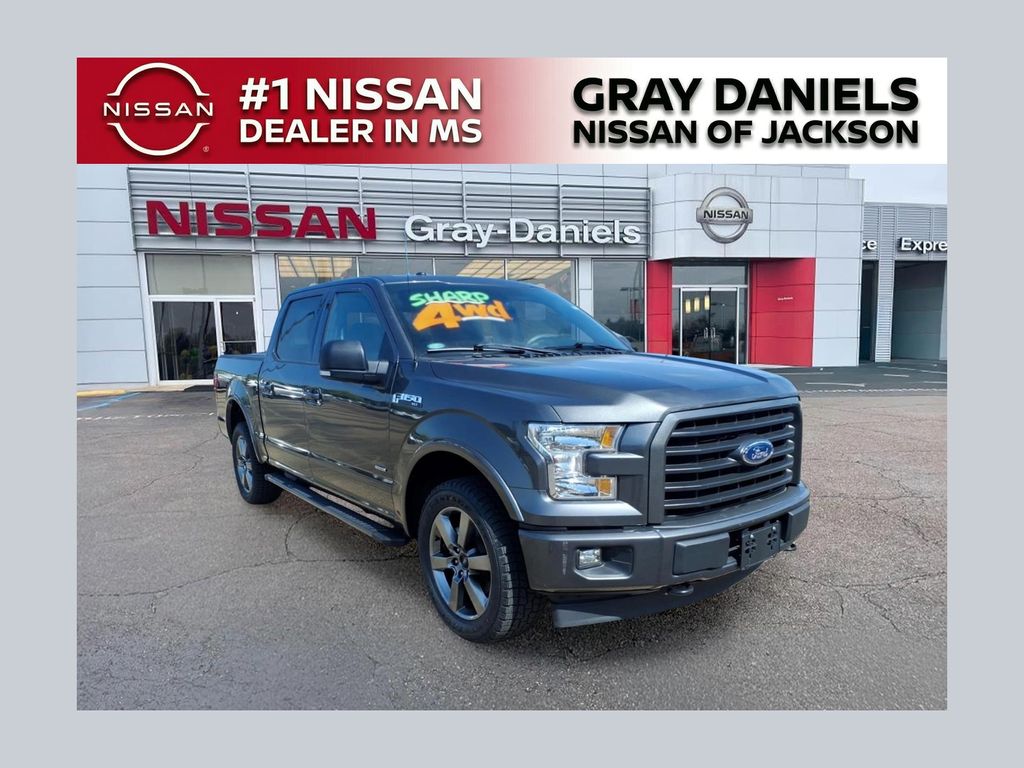 Gray (Magnetic) 2017 Ford F-150 Pickup Truck Four-Wheel Drive Automatic