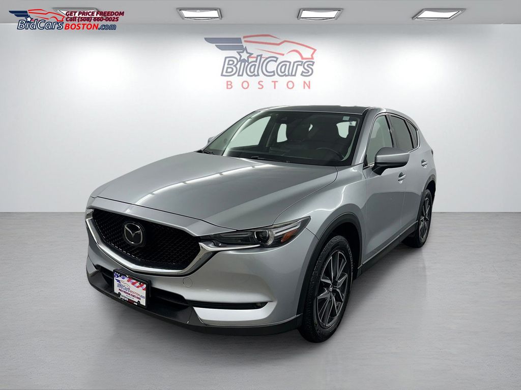 Sonic Silver Metallic 2017 Mazda CX-5 Grand Touring AWD SUV / Crossover All-Wheel Drive 6-Speed Automatic