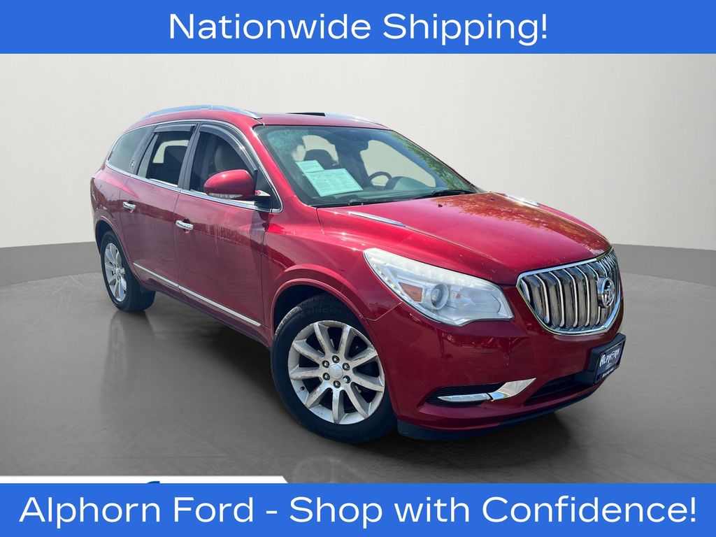 Crystal Red Tintcoat 2013 Buick Enclave SUV / Crossover All-Wheel Drive 6-Speed Automatic