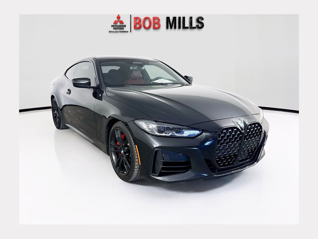 Black Sapphire Metallic 2022 BMW 4 Series Coupe Rear-Wheel Drive 8-Speed Automatic