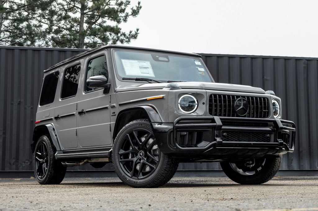Gray 2026 Mercedes-Benz G-Class AMG G 63 4MATIC SUV / Crossover All-Wheel Drive 9-Speed Automatic