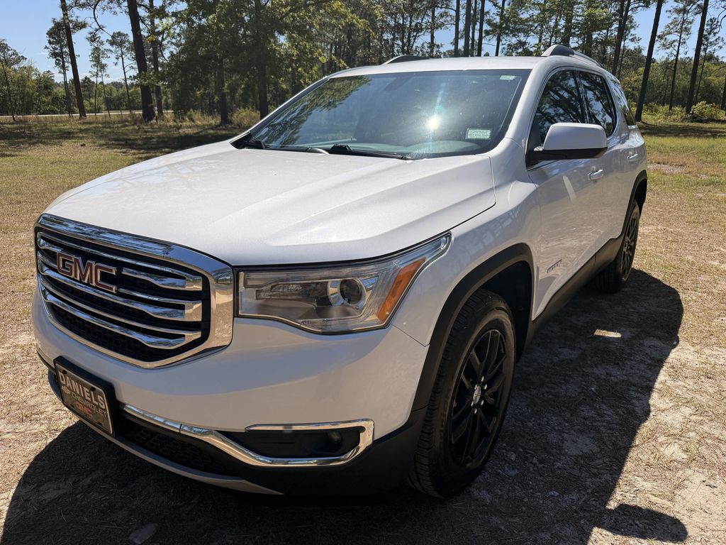White Frost Tricoat 2019 GMC Acadia SLT-1 FWD SUV / Crossover Front-Wheel Drive 6-Speed Automatic