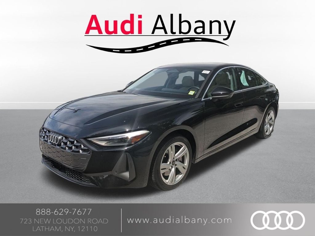 Black Metallic 2025 Audi A5 Coupe 7-Speed Automatic
