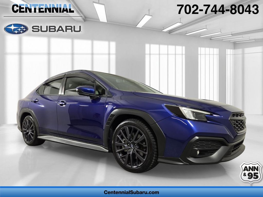 Sapphire Blue 2023 Subaru WRX Sedan All-Wheel Drive 6-Speed Manual