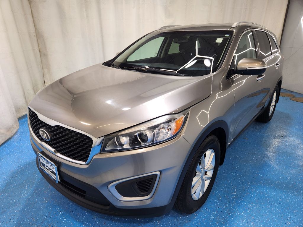 Titanium Silver 2016 Kia Sorento LX AWD SUV / Crossover All-Wheel Drive 6-Speed Automatic