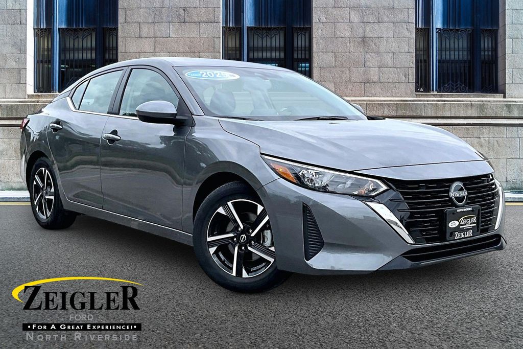 Gray (Gun Metallic) 2025 Nissan Sentra Sedan Front-Wheel Drive Continuously Variable Transmission