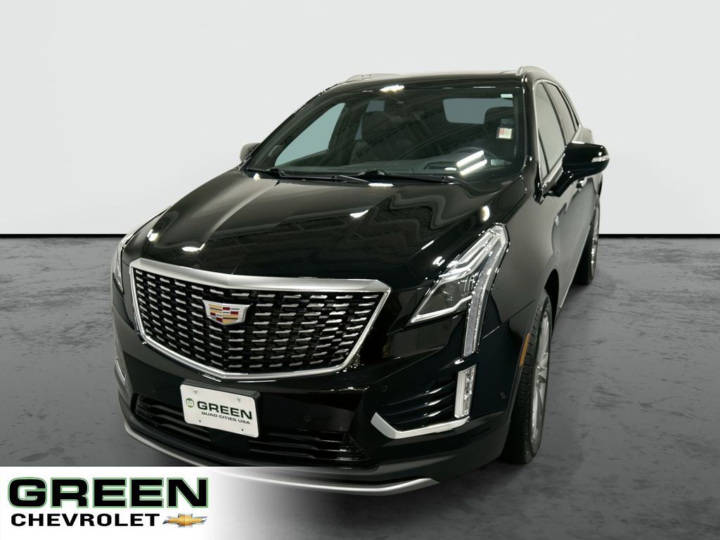 Stellar Black Metallic 2025 Cadillac XT5 Premium Luxury AWD SUV / Crossover Four-Wheel Drive 9-Speed Automatic