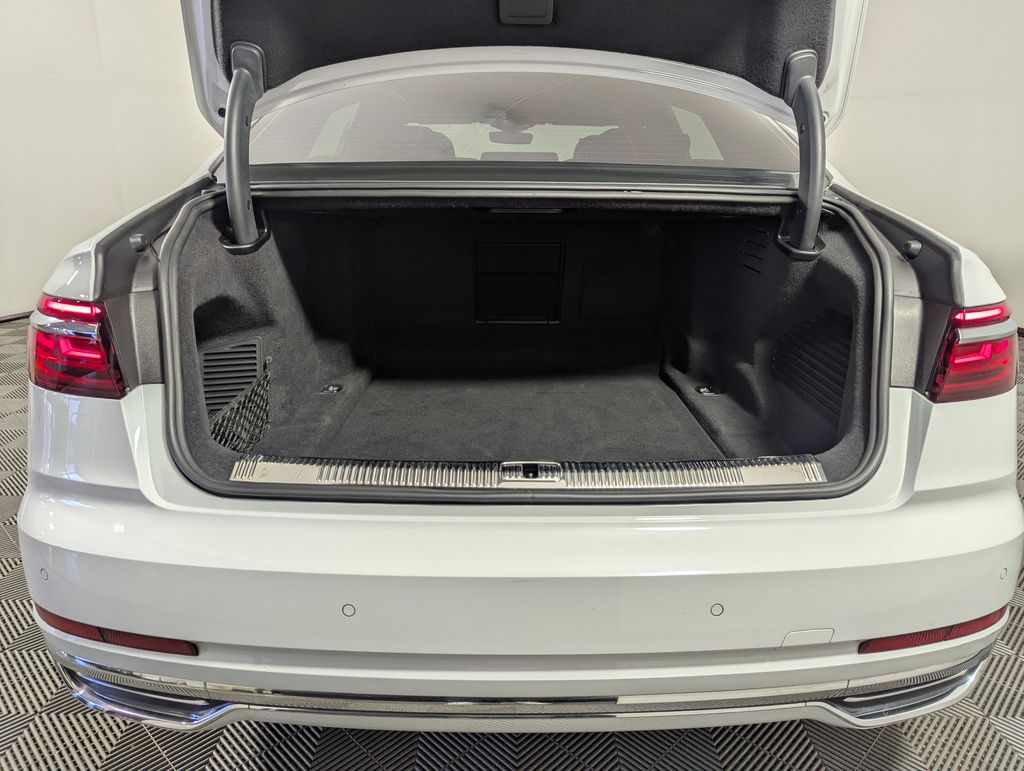 2019 Glacier White Metallic Audi A8 L 60 AWD Sedan