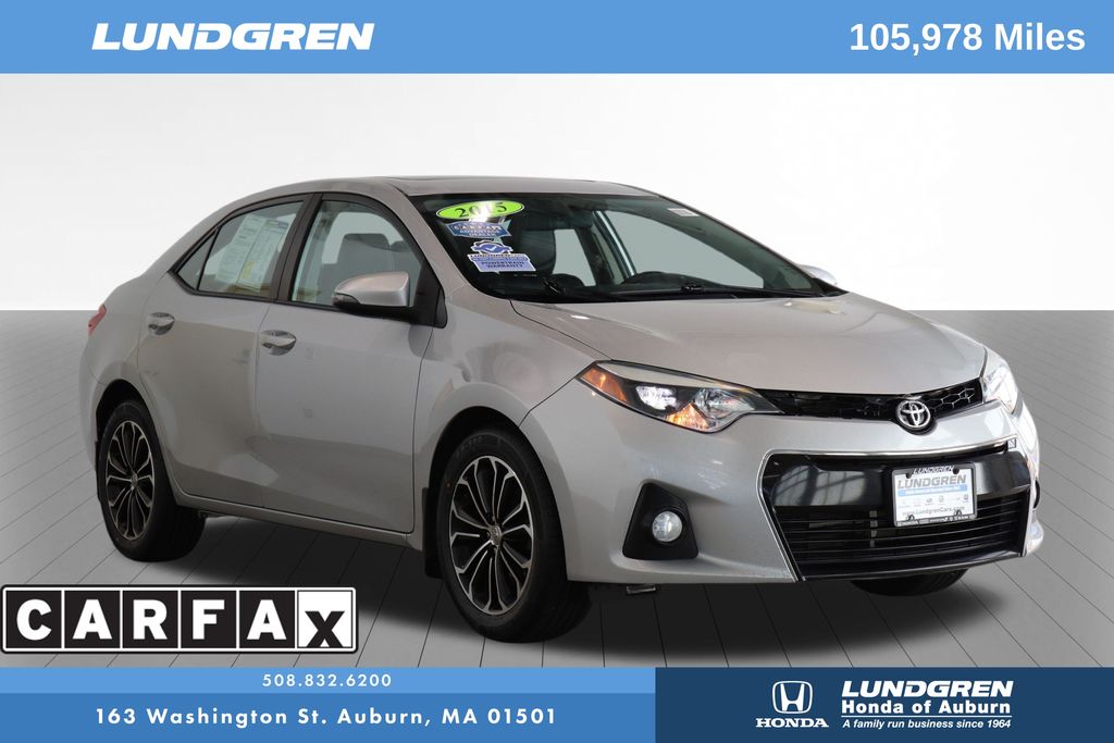 2015 Toyota Corolla S Plus